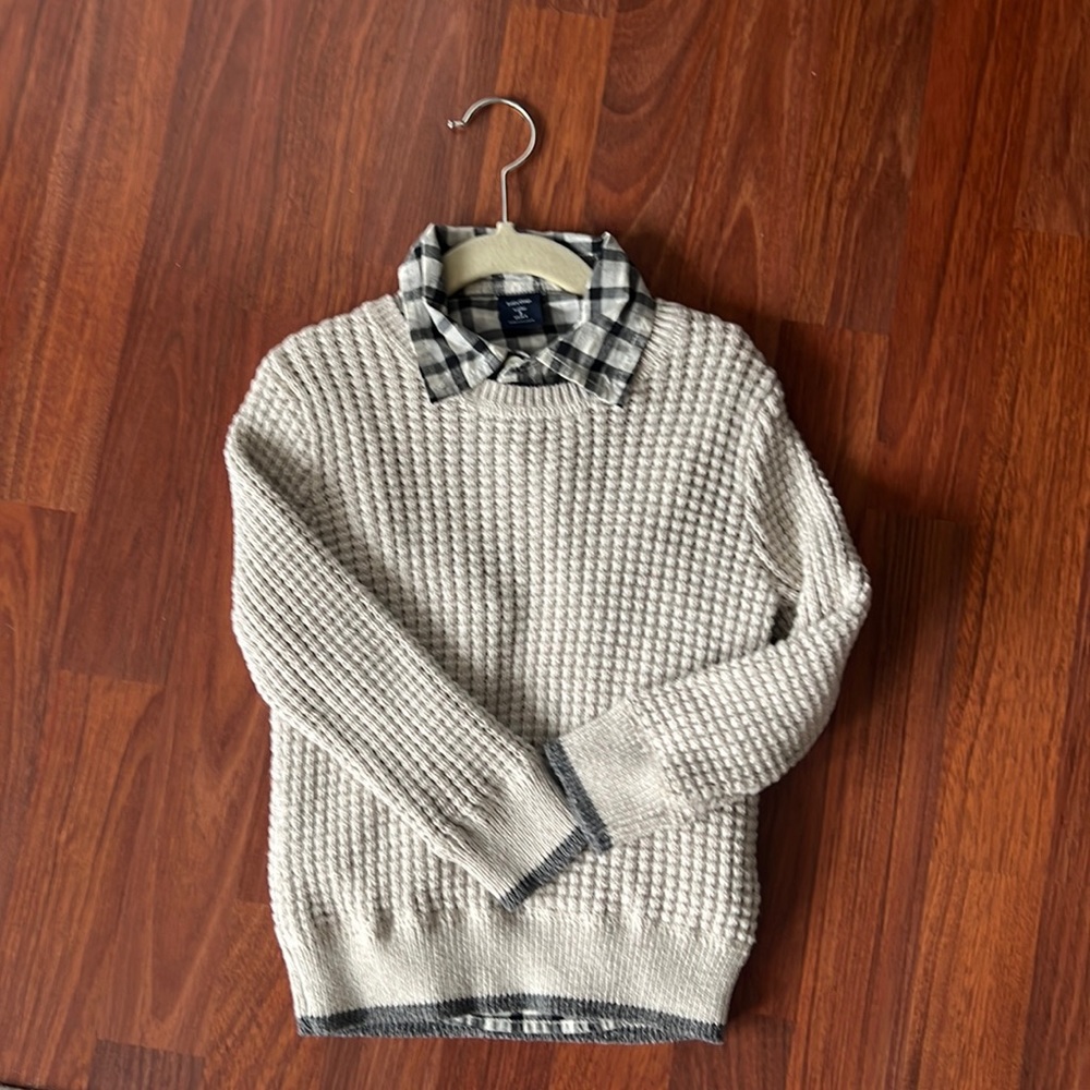 Boys baby gap shirt and sweater